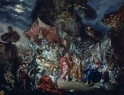 Luis Paret y alcazar The watchfulness of Diogenes oil painting